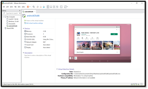 Install android os-x86 dengan VMware Workstation